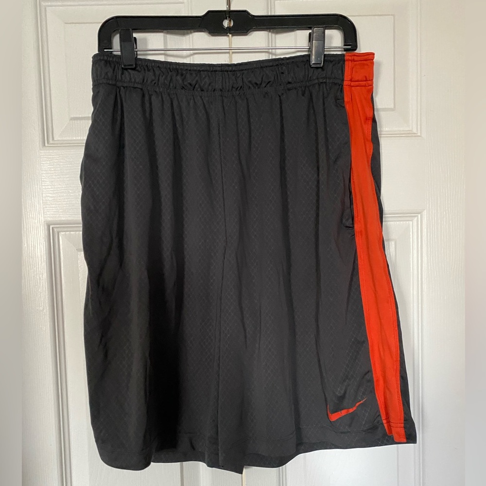 Men’s Large Gray Nike Dri-Fit Shorts